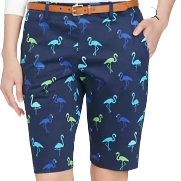 Ralph Lauren Golf Flamingo Print Sateen Active Tropical Vacation Athletic Short - Picture 1 of 16